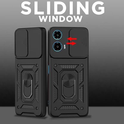 Pikkme Moto G34/G45 5G/360 D10 Camera Shield black phone cover – photo 2