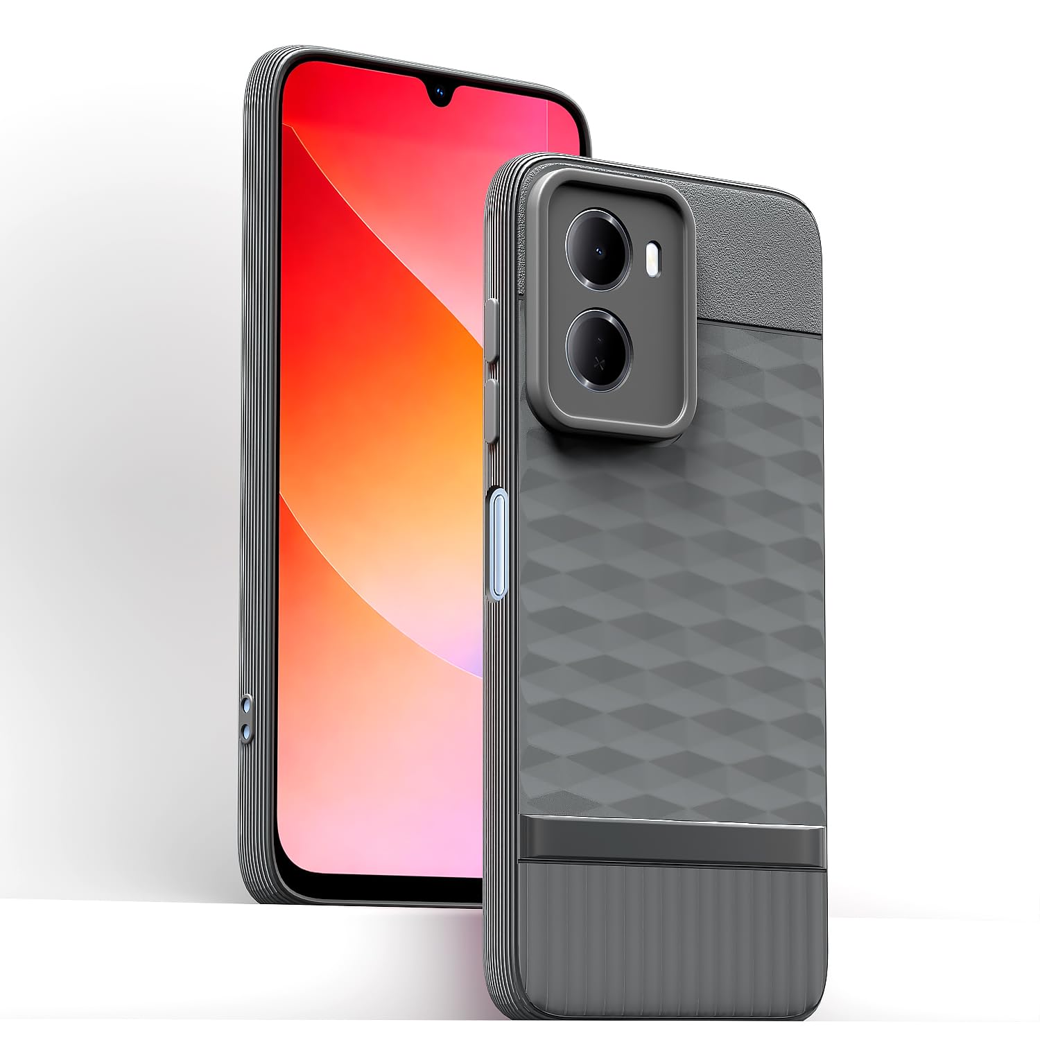 Redmi 15A 5G phone cover in grey by Pikkme – photo 2