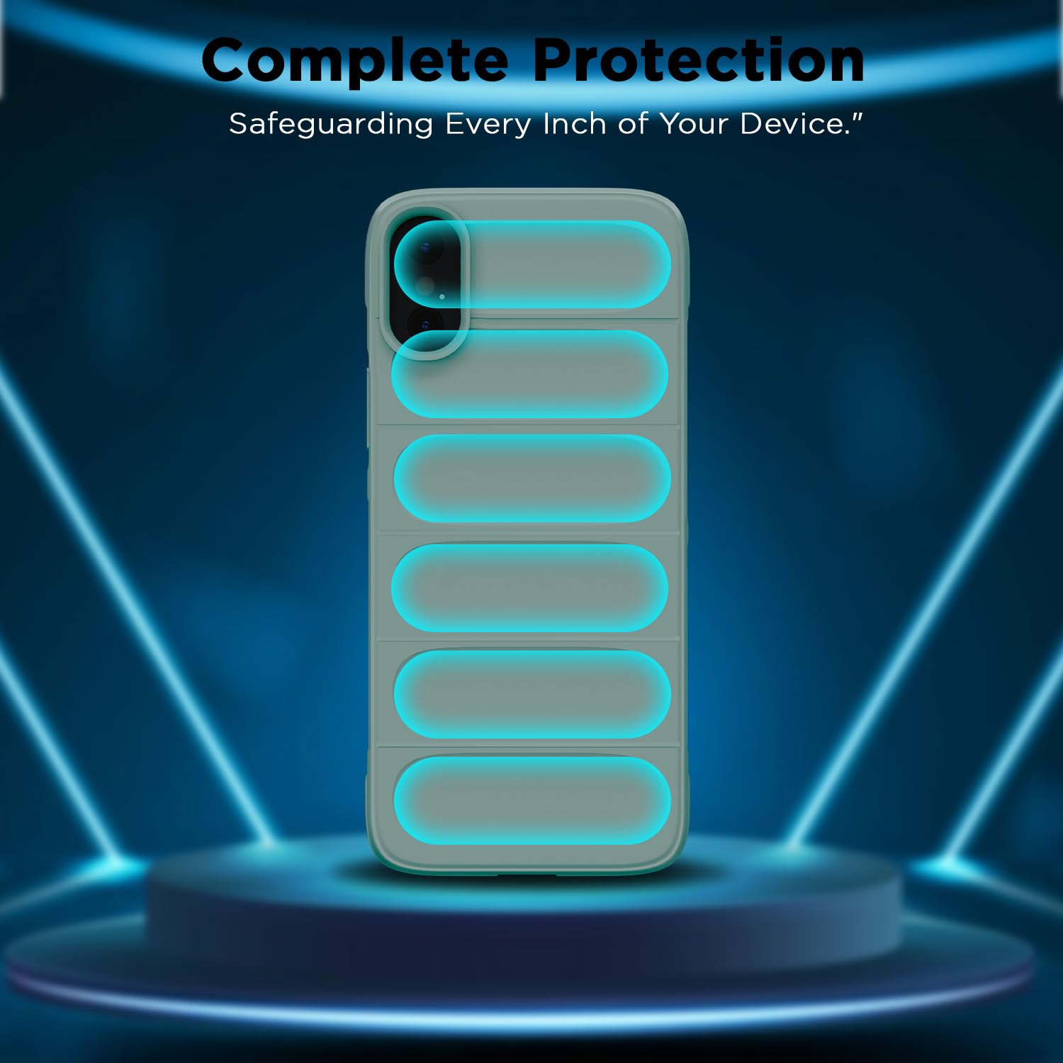 Green phone cover for iPhone X/XS – Pikkme – photo 2
