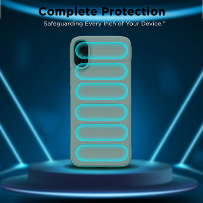 Green phone cover for iPhone X/XS – Pikkme – photo 2