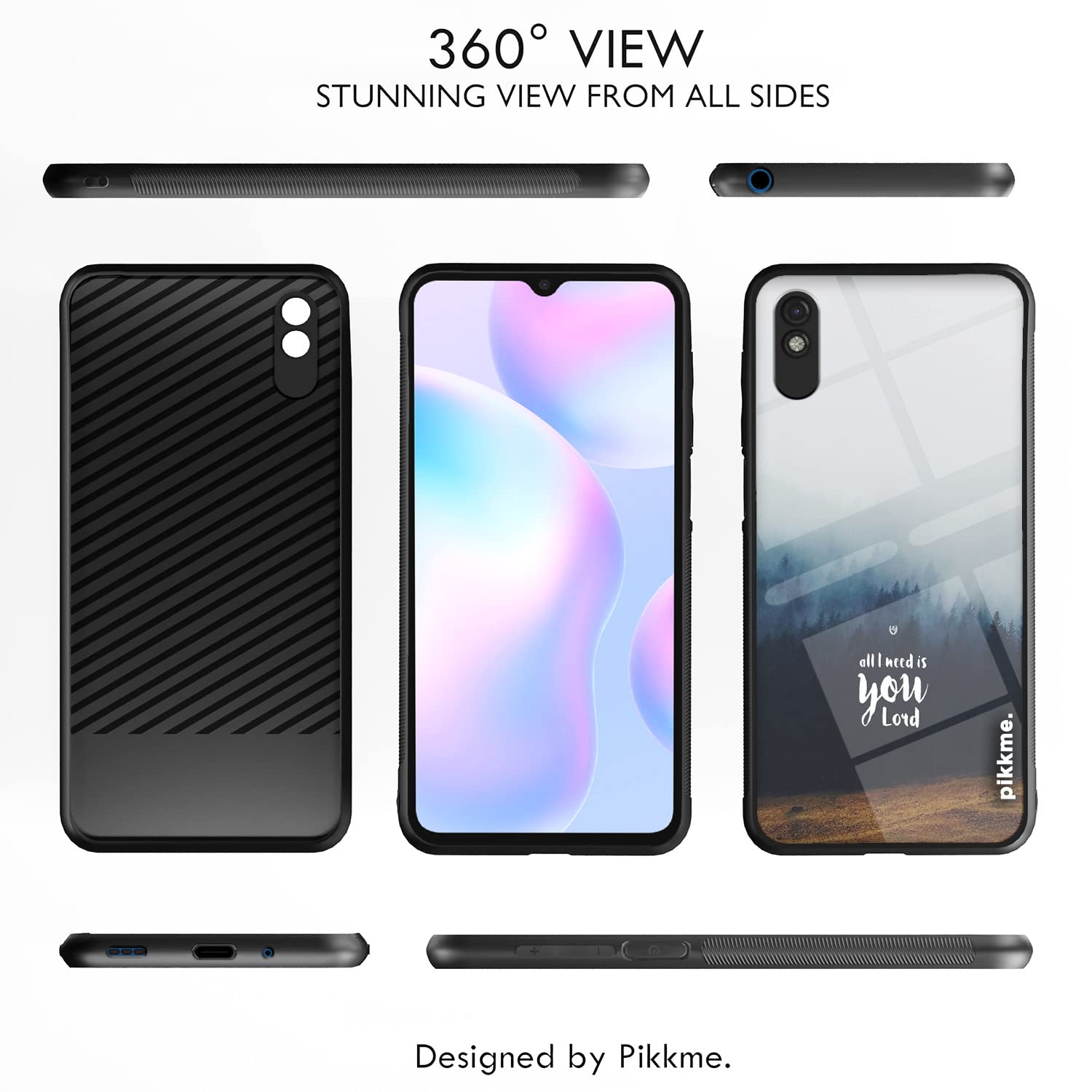 Redmi 9A/9i/9A Sport mobile back cover by Pikkme – photo 2