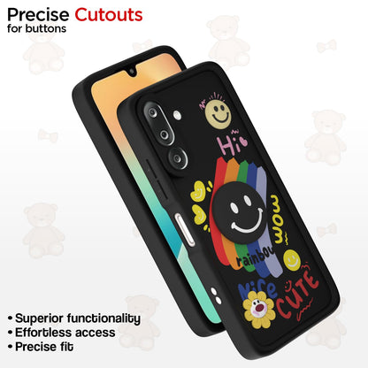 Black Soft Silicone mobile cover for Samsung M36 5G – Pikkme – photo 6