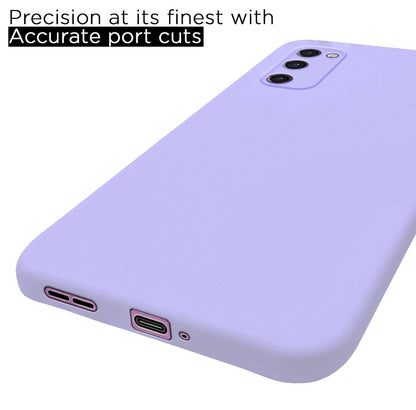 Pikkme Samsung Galaxy S20 FE / S20 FE 5G Soft Matte Silicone Shockproof Case | Purple