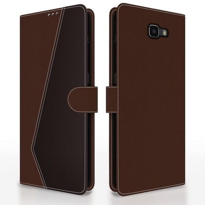 Brown & coffee Magnetic flip case for Samsung J7 Prime – Pikkme