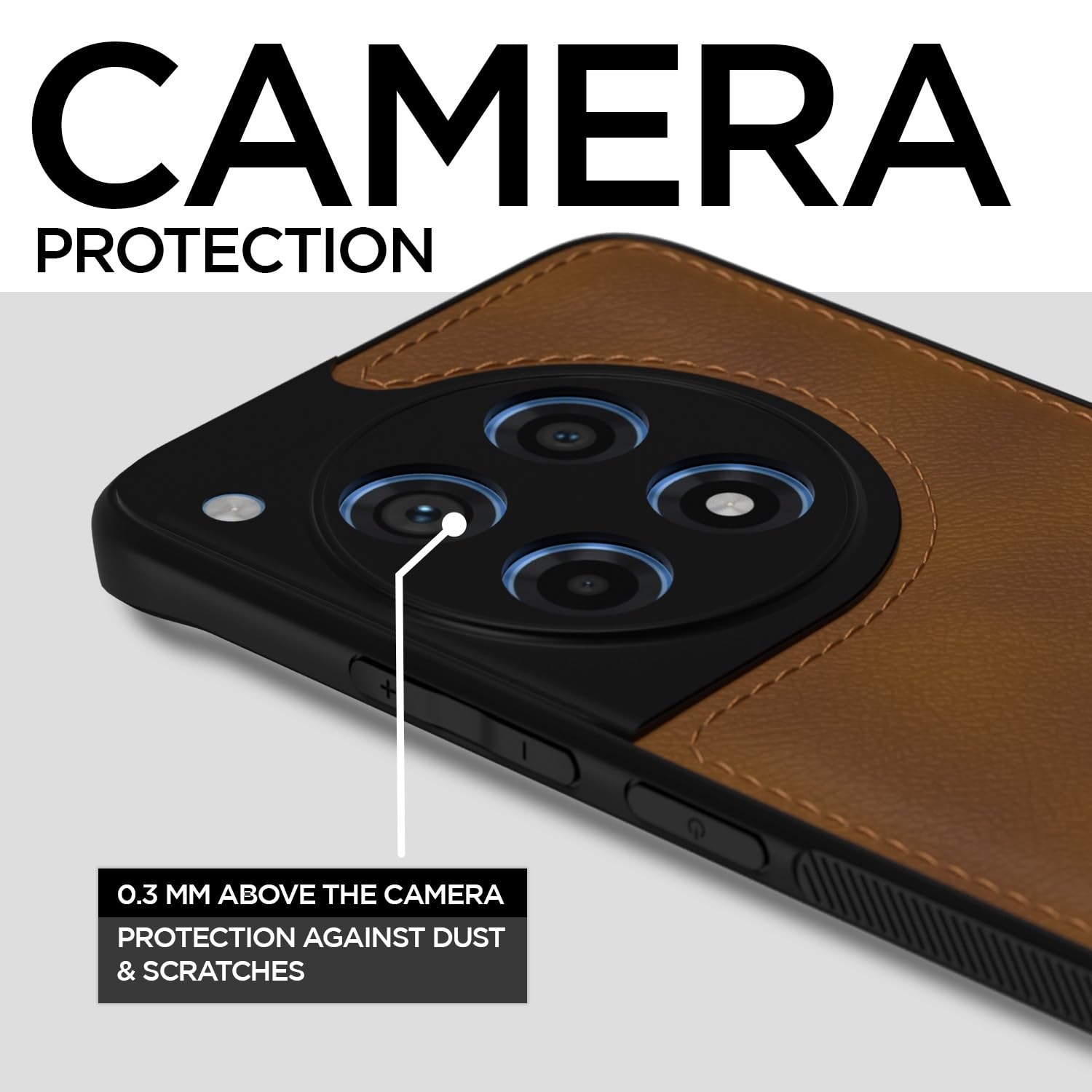 Pikkme Leather Back Cover