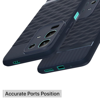 Pikkme Infinix Note 50x 5G Shockproof Soft Flexible Gencase Back cover (Blue)