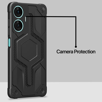 Realme C55/Narzo N55 Hybrid mobile cover in black by Pikkme – photo 3