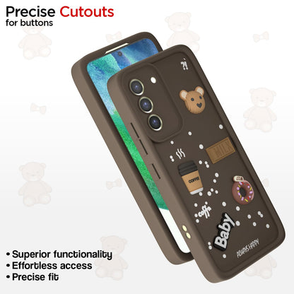 Brown mobile cover for Samsung S21 FE 5G – Pikkme – photo 6