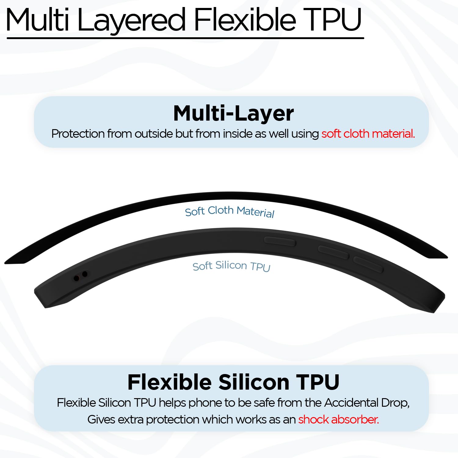 iQOO 13 5G mobile cover in black by Pikkme – photo 3