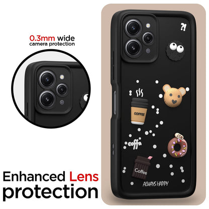 Pikkme black back cover for Redmi 12 4G/3D – photo 5