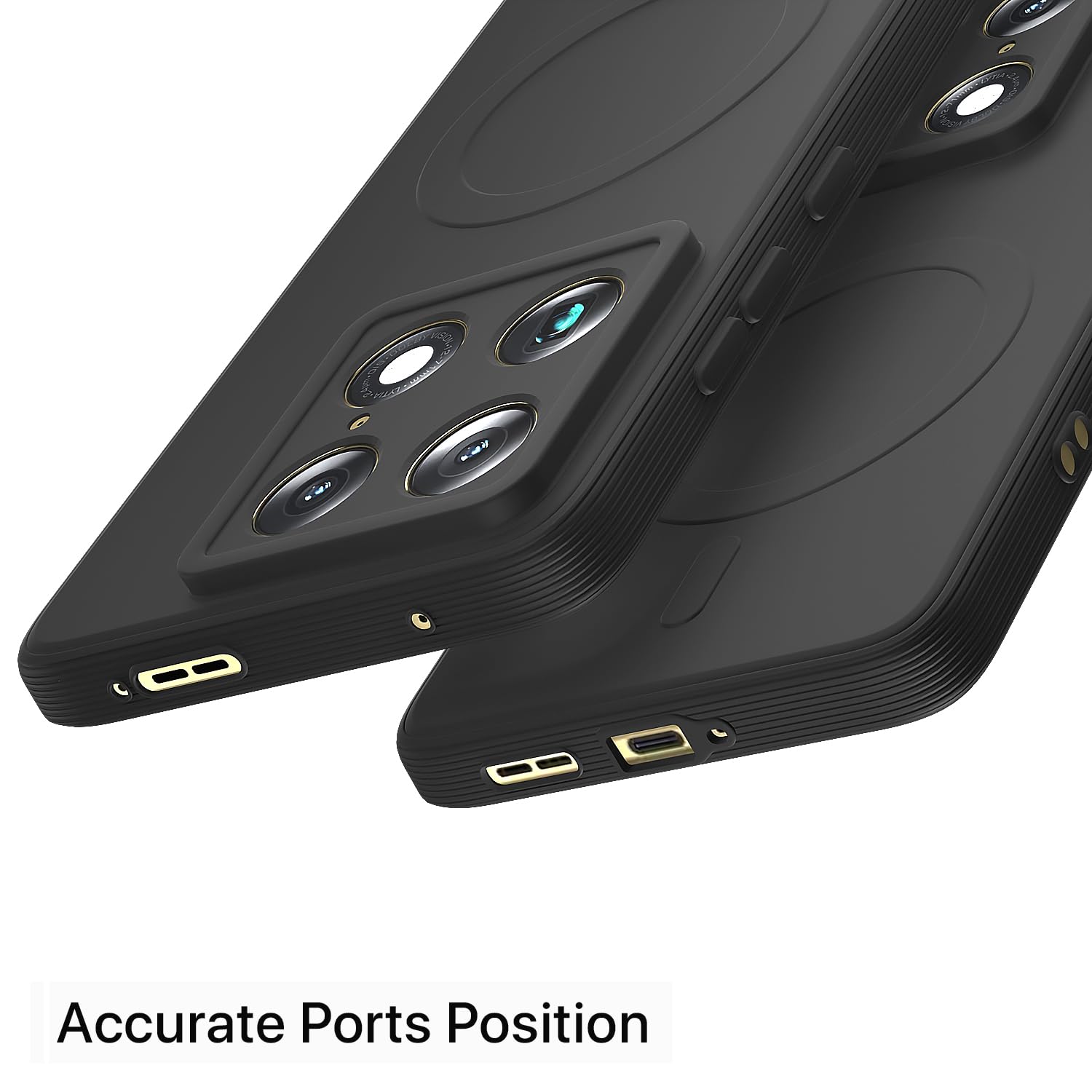 Pikkme black MagSafe phone cover for Moto Signature 5G – photo 4