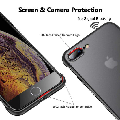 Black Frameless mobile cover for iPhone 7 Plus/8 Plus – Pikkme – photo 4