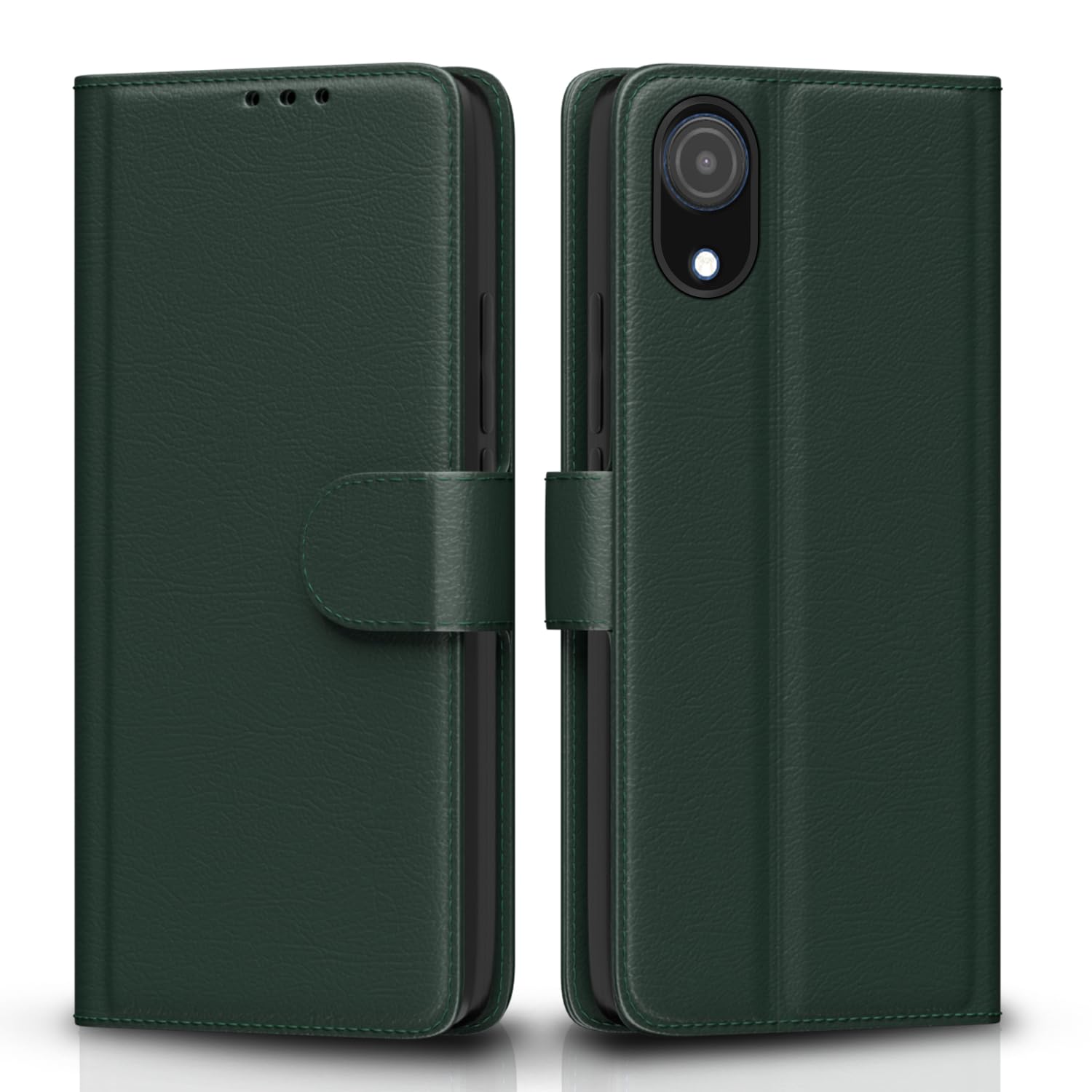Pikkme green Wallet wallet flip cover for Samsung A03 Core