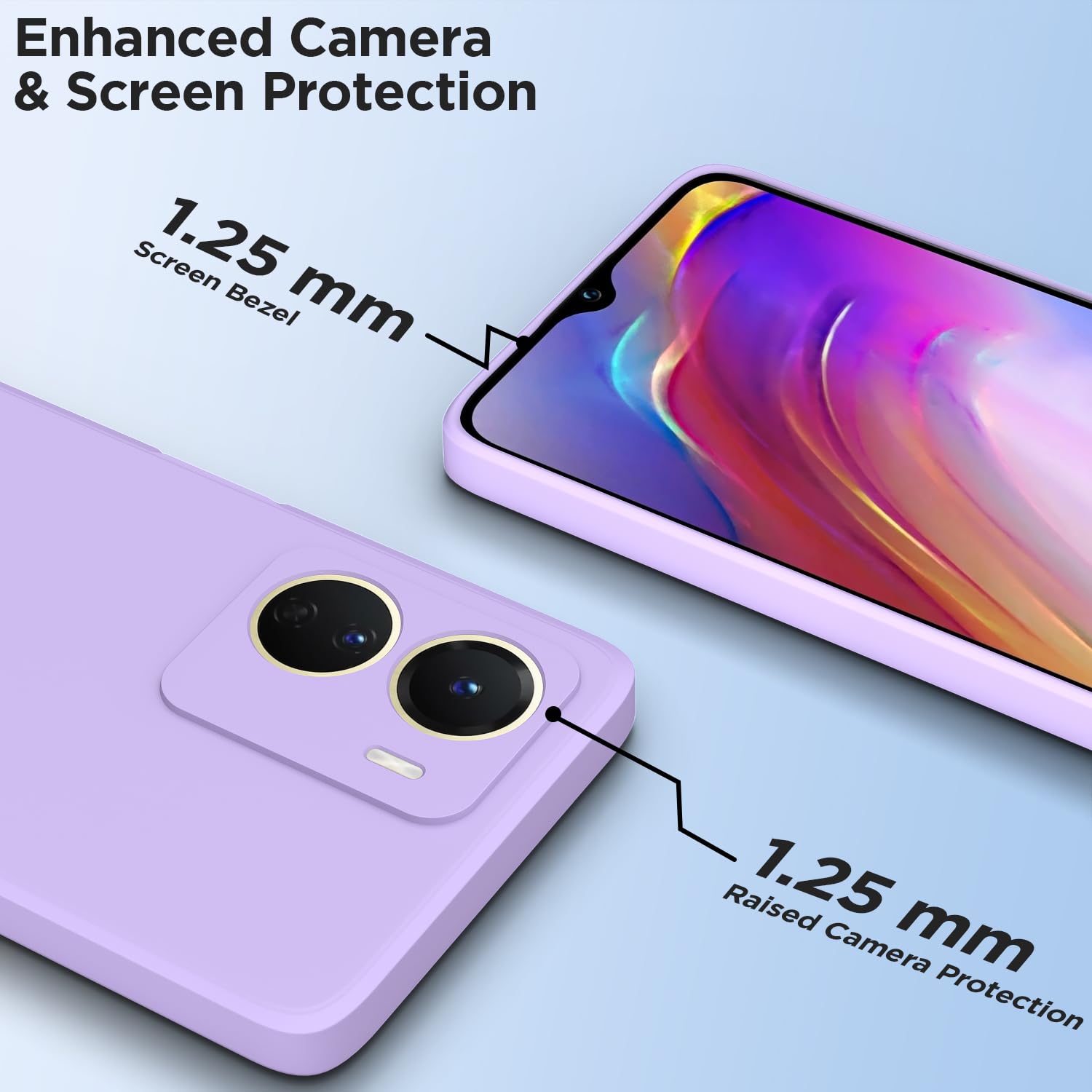 Pikkme Vivo Y16 purple phone cover – photo 2