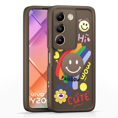 Vivo Y200e/T3 5G phone cover in brown by Pikkme