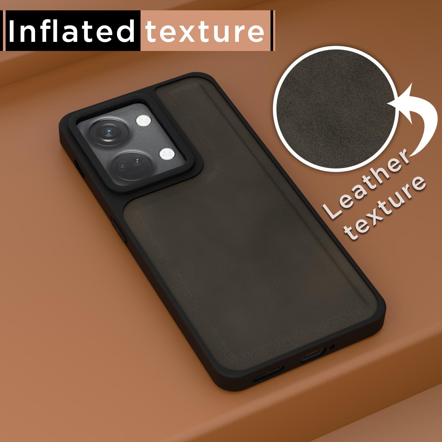 Pikkme brown mobile back cover for OnePlus Nord 3 5G – photo 2