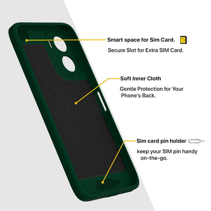 Green phone cover for Moto G06 Power – Pikkme – photo 6
