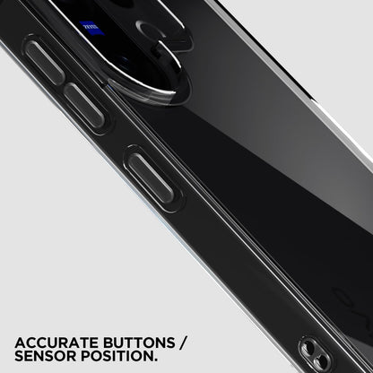 Pikkme Vivo X200 FE 5G PC + TPU Crystal Clear Transparent Back Cover (Transparent)
