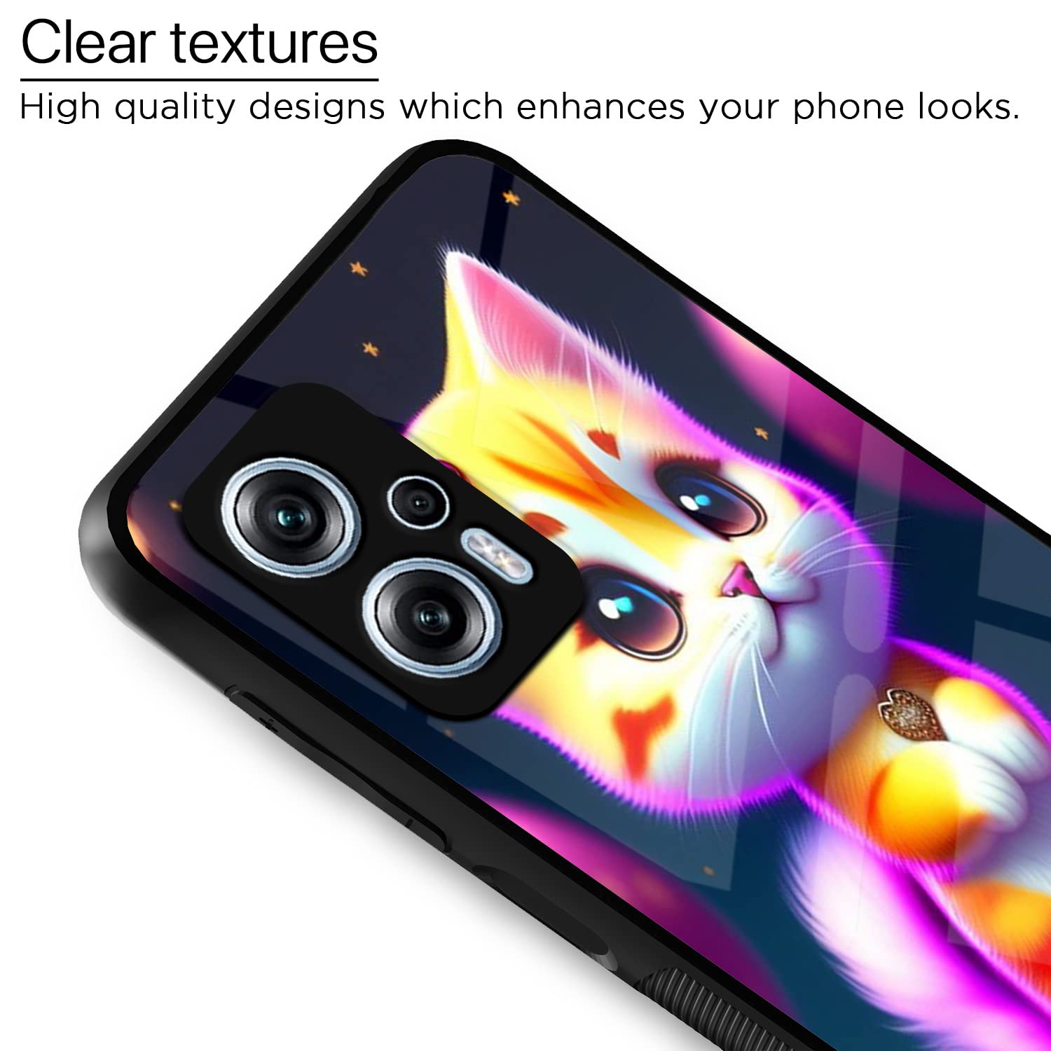 Pikkme Cat back cover for Redmi K50i 5G – photo 4