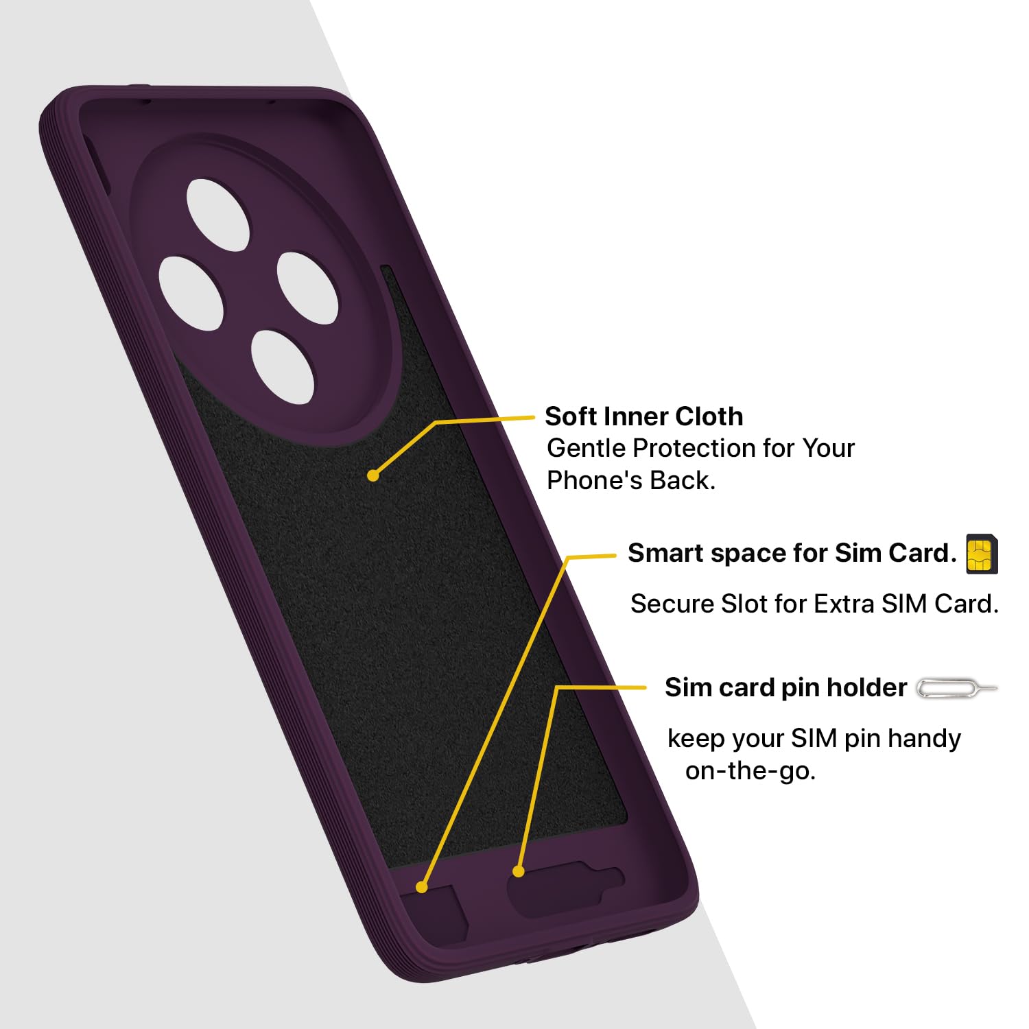 Vivo X200T 5G phone cover in purple by Pikkme – photo 6