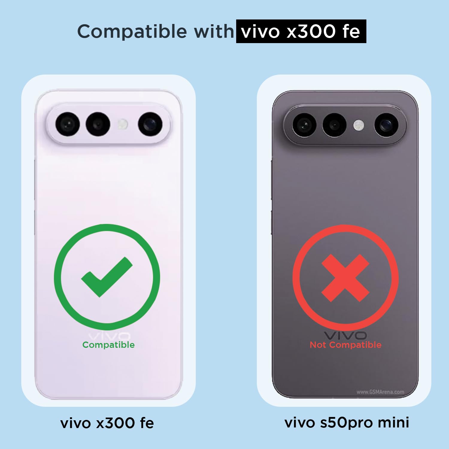 Transparent Clear phone cover for Vivo X300 FE 5G – Pikkme – photo 4