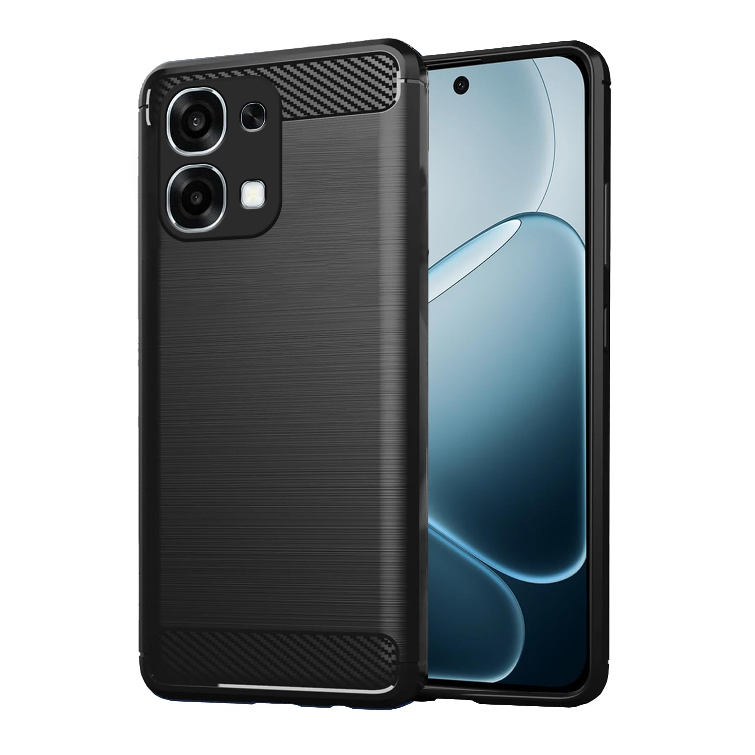 Oppo F31/F33 5G phone cover in black by Pikkme