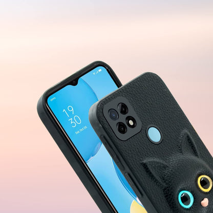 Oppo A15/A15s Cat mobile cover in black by Pikkme – photo 6