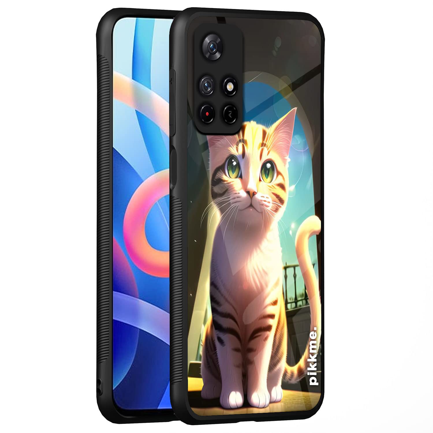 Pikkme Redmi Note 11T/Poco M4 Pro 5G Cat phone cover