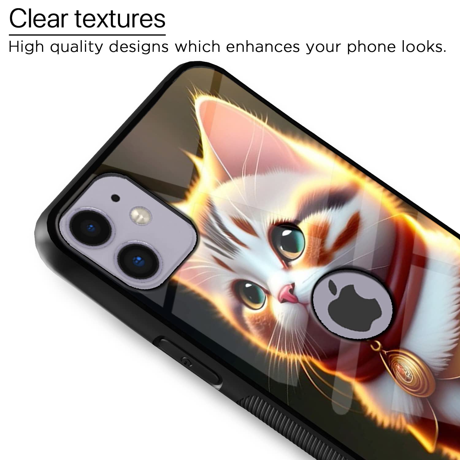 Pikkme iPhone 12 Mini Cat back cover – photo 4