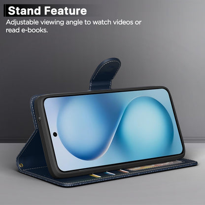 Pikkme blue Wallet mobile flip cover for Vivo V60/T4 Pro 5G – photo 3