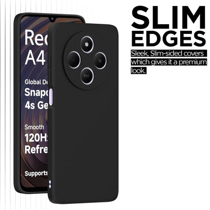 Redmi A4/14C/Poco C75 5G back cover in black by Pikkme – photo 6