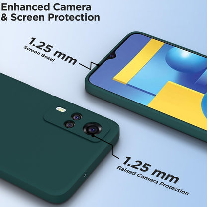 Pikkme Vivo Y31 / Y51A / Y51 / Y51i  Soft Matte Silicone Shockproof Case (Green)