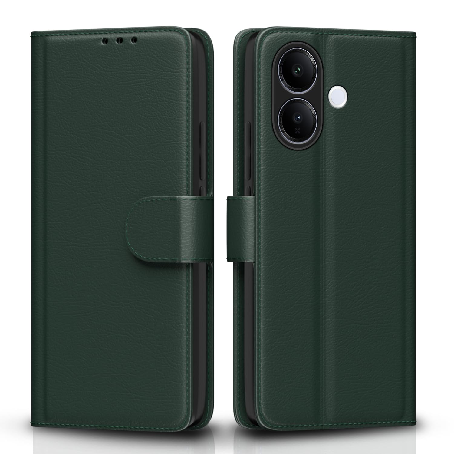 Pikkme Vivo V60 Lite 5G green flip cover