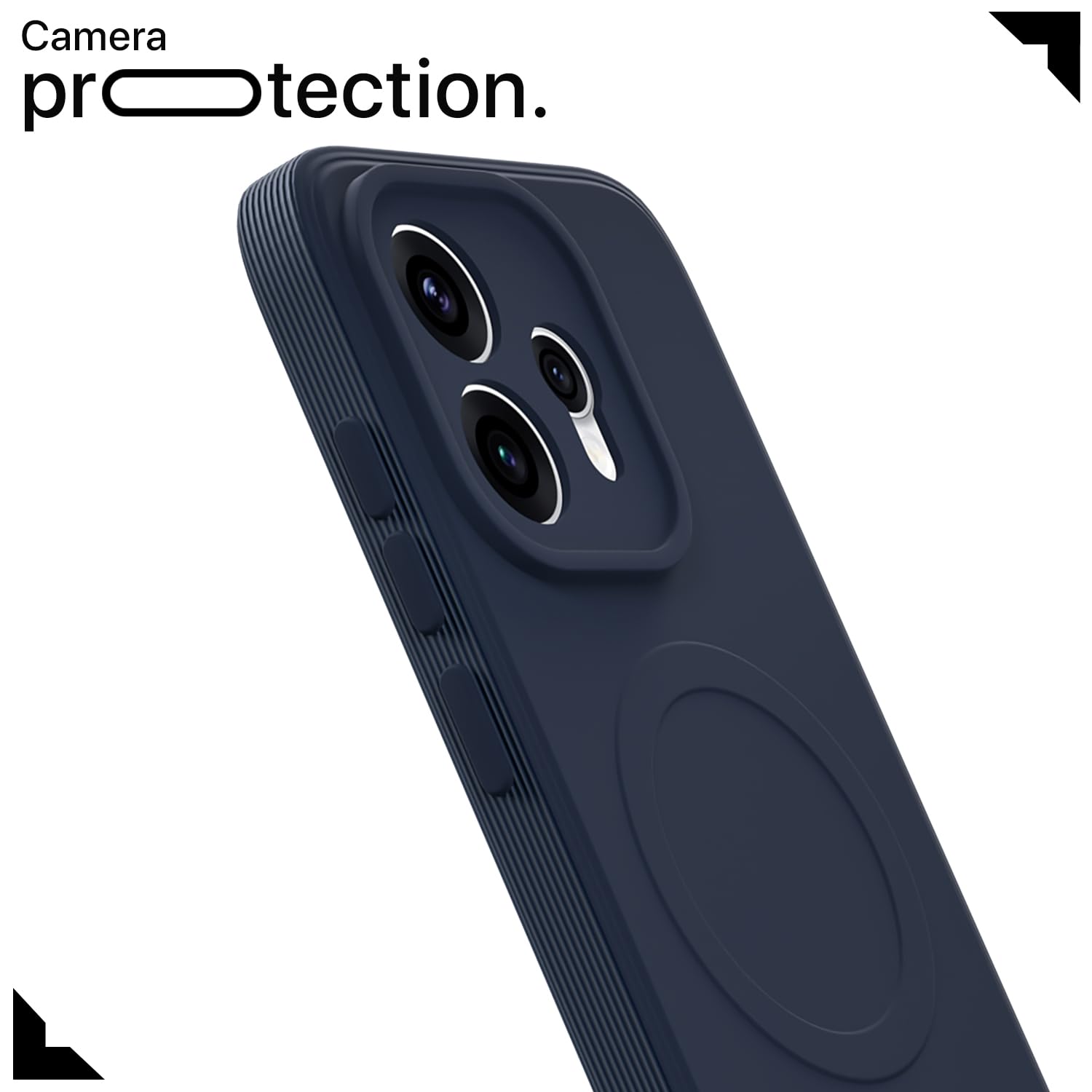 Pikkme blue mobile back cover for Oppo Reno 15 5G – photo 5