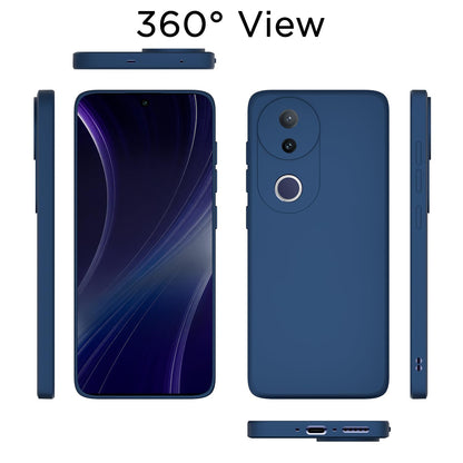 Blue Matte back cover for Vivo T4R/V50e/V50 5G – Pikkme – photo 4