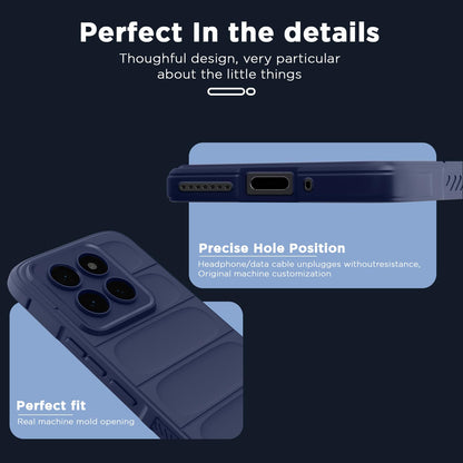 Pikkme Xiaomi 14 Pro 5G ZigZag Back Cover (Blue)