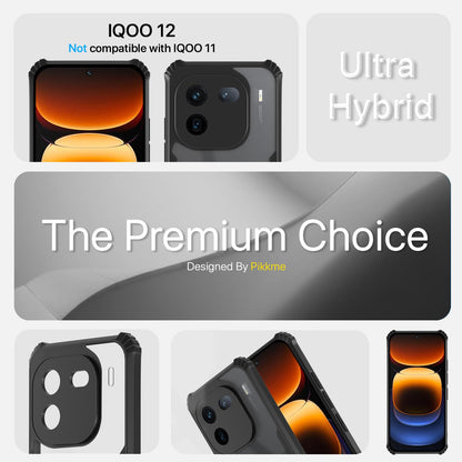 Black Clear phone cover for iQOO 12 5G – Pikkme – photo 3