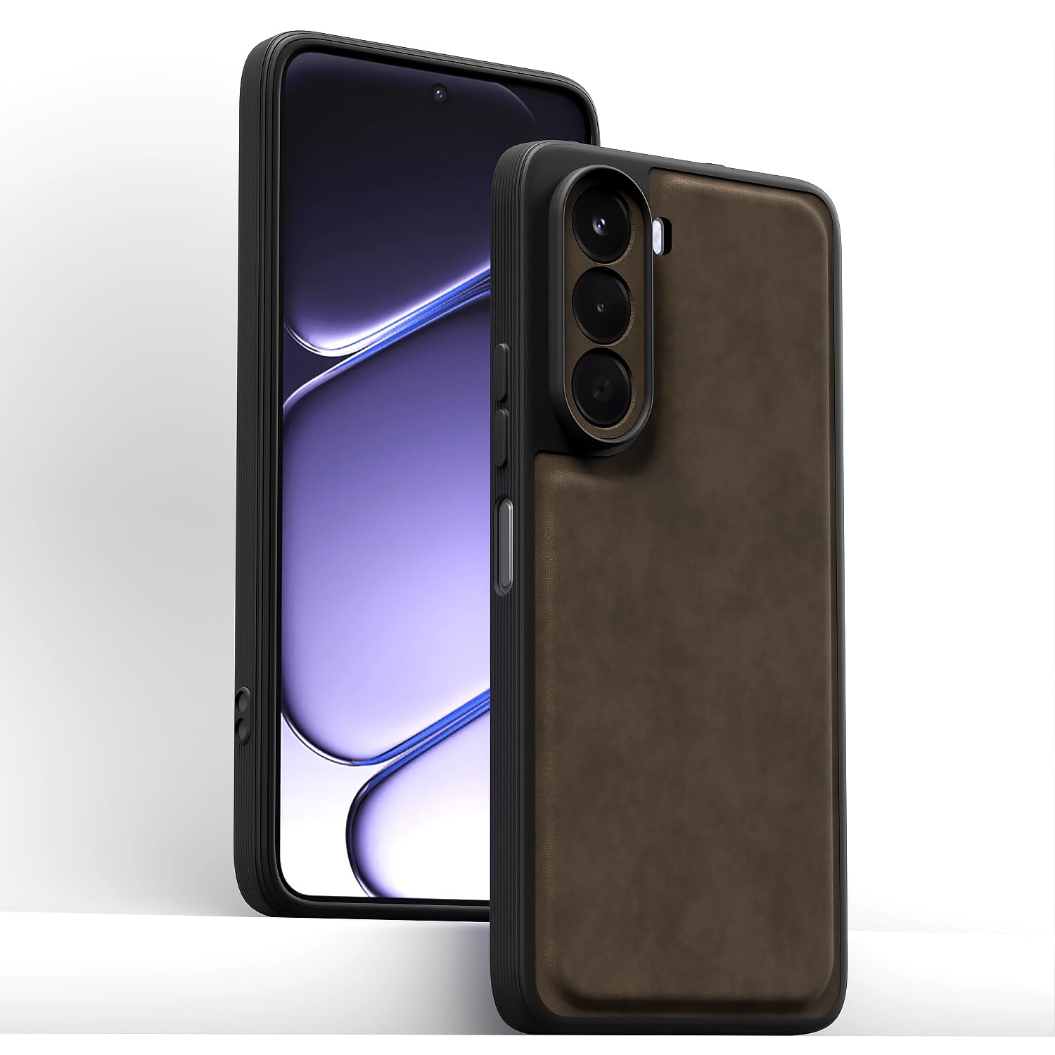 Coffee Leather mobile back cover for OnePlus Nord CE 6 Lite 5G – Pikkme – photo 2