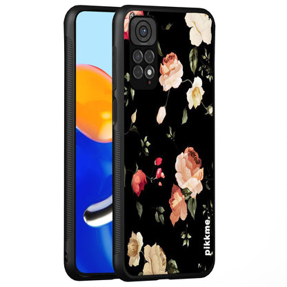 Pikkme Flower mobile back cover for Redmi Note 11/Note 11s