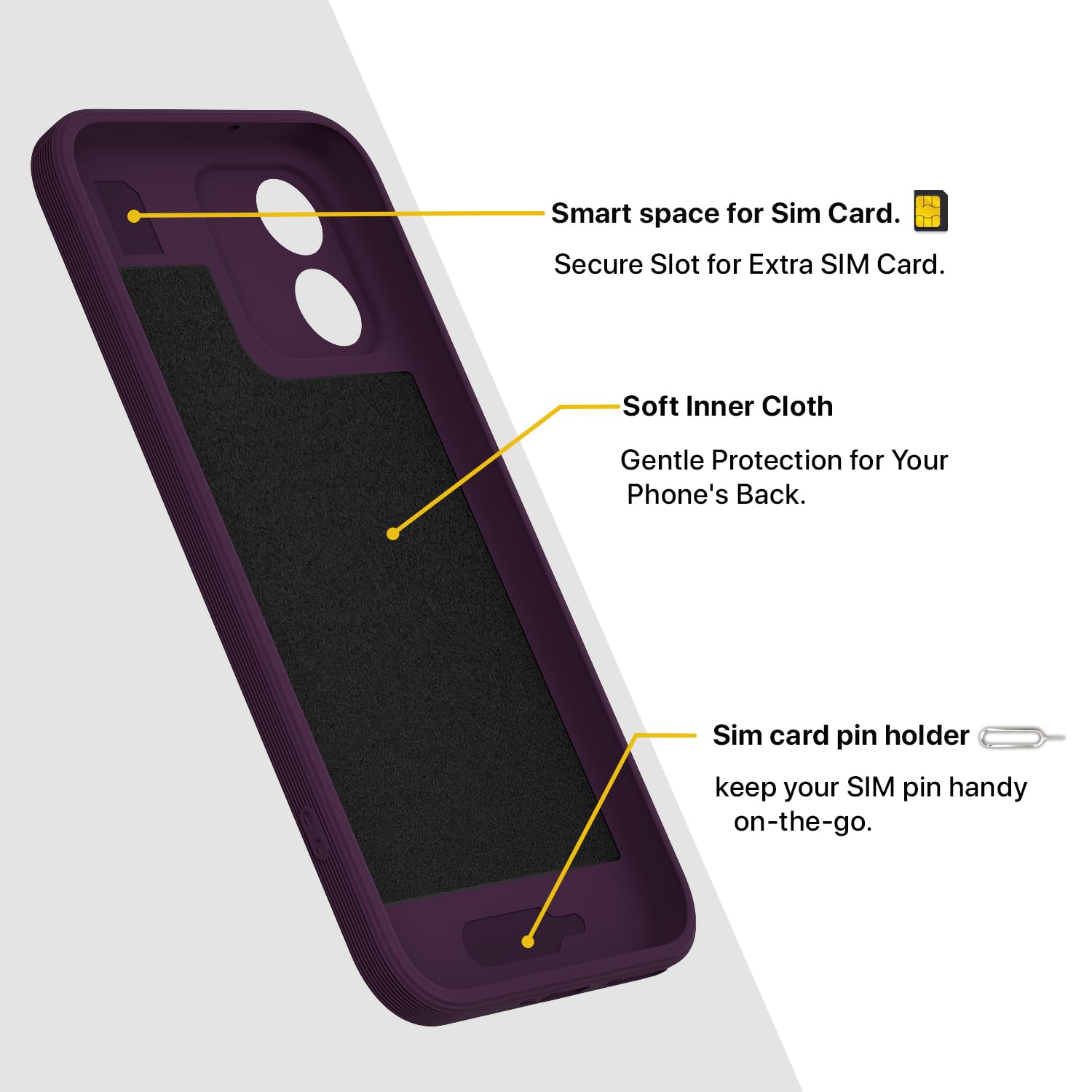 Purple mobile back cover for Redmi Note 17 5G – Pikkme – photo 6