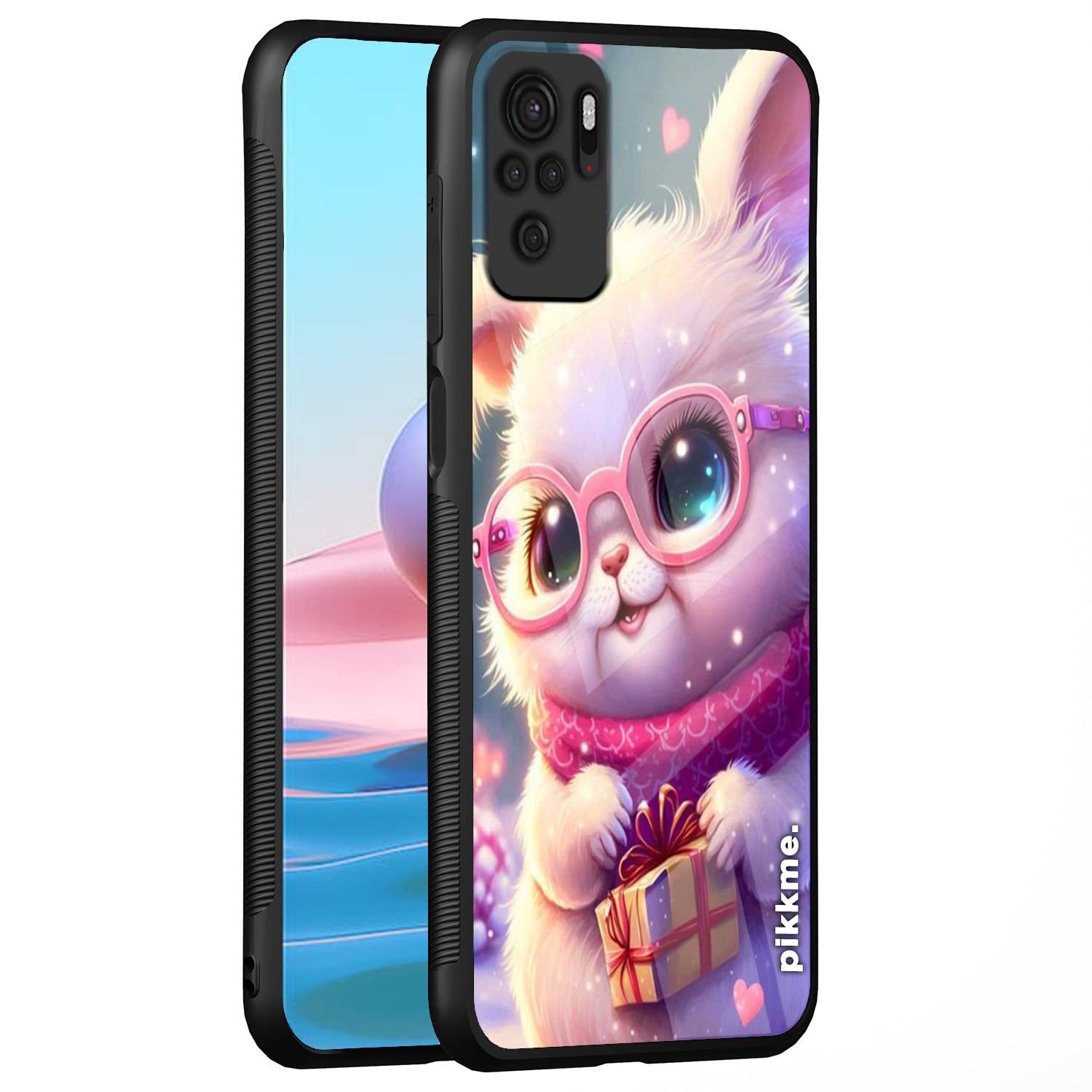 Pikkme Hybrid mobile back cover for Redmi Note 10/Note 10s