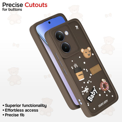 Pikkme brown back cover for Realme P3 Ultra 5G/3D – photo 6