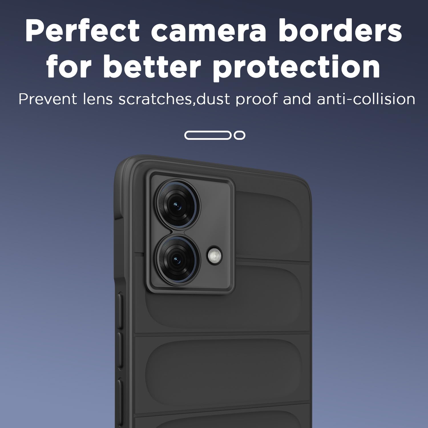 Moto G84 5G phone cover in black by Pikkme – photo 5