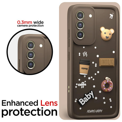 Brown mobile back cover for Samsung S21 FE 5G – Pikkme – photo 5