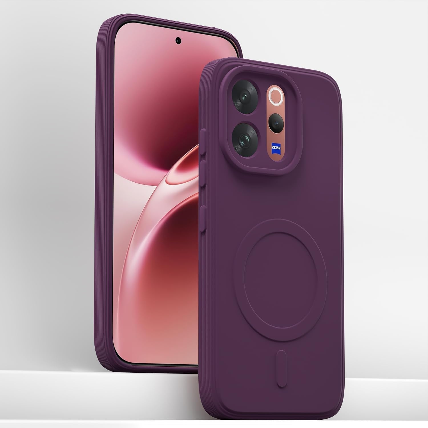 Pikkme Vivo V70 5G MagSafe purple back cover – photo 2