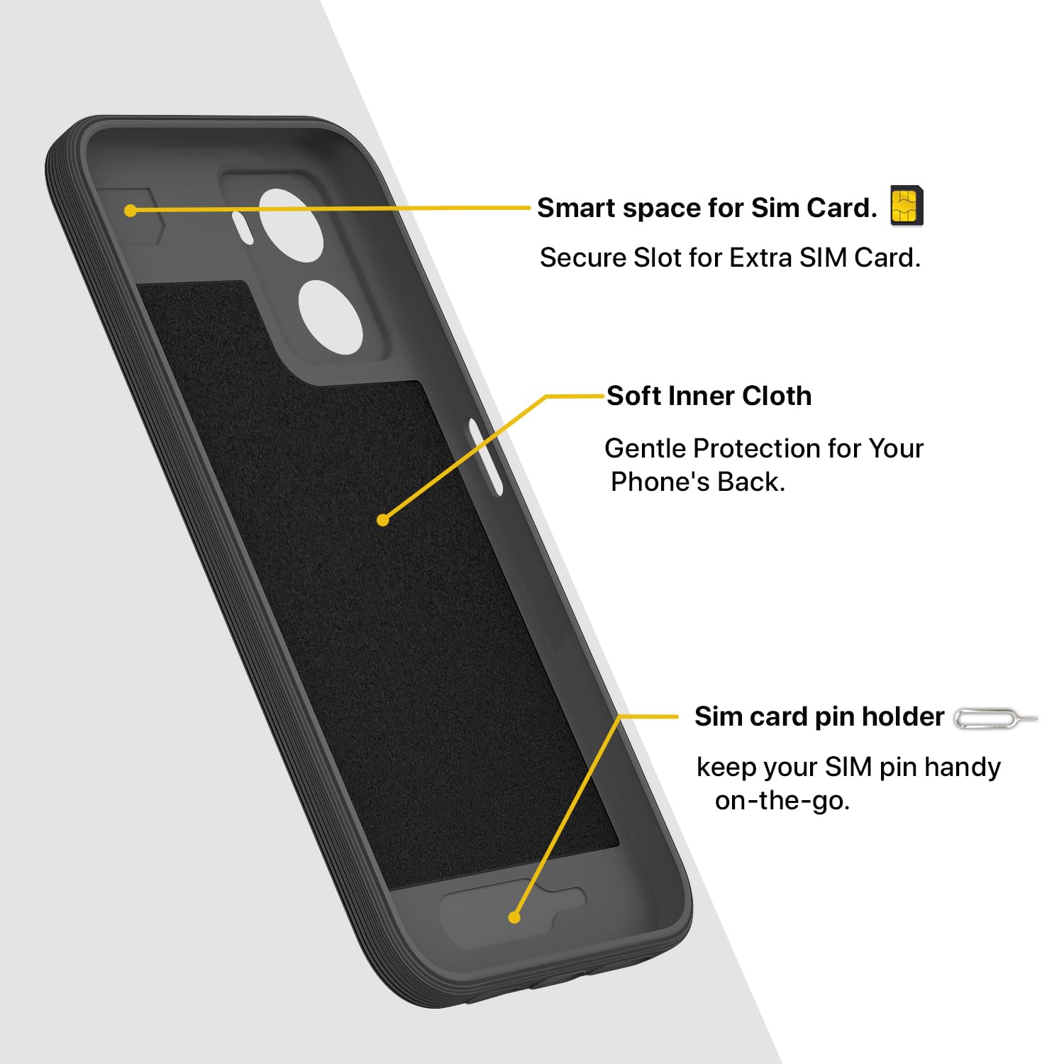 Pikkme Redmi 15A 5G grey back cover – photo 6