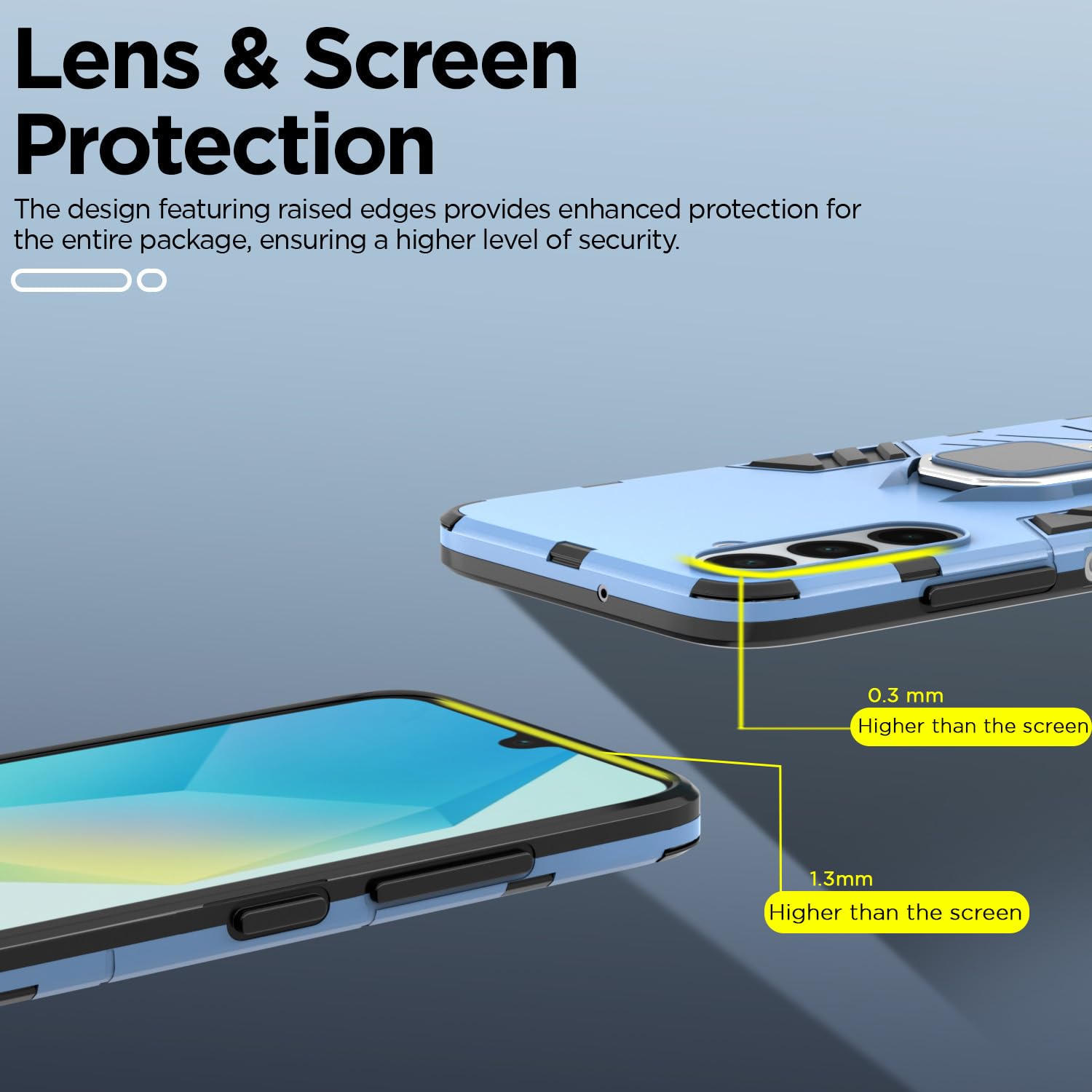 Pikkme Samsung A56 5G blue mobile cover – photo 2