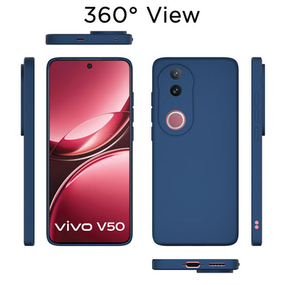 Blue Matte phone cover for iQOO Z10R/Vivo V50/V50e/Vivo T4R 5G – Pikkme – photo 4