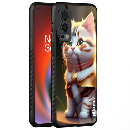 OnePlus Nord 2 5G Cat mobile cover by Pikkme