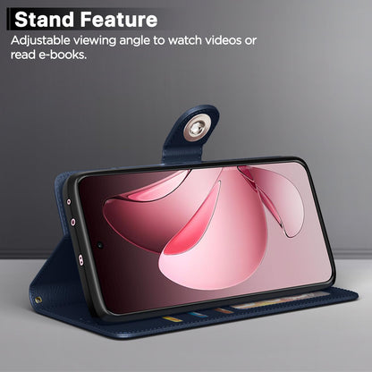 Pikkme blue wallet flip cover for Oppo Reno 13 Pro 5G – photo 3